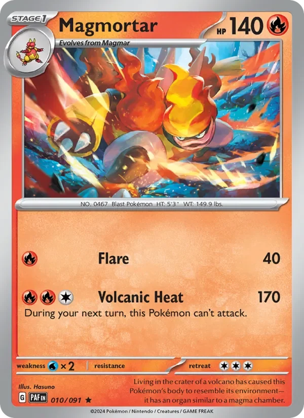 Magmortar - Holo