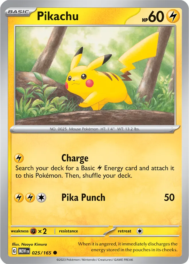 Pikachu - Holo