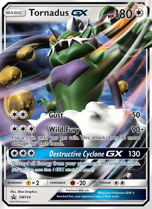 Tornadus GX - Holo