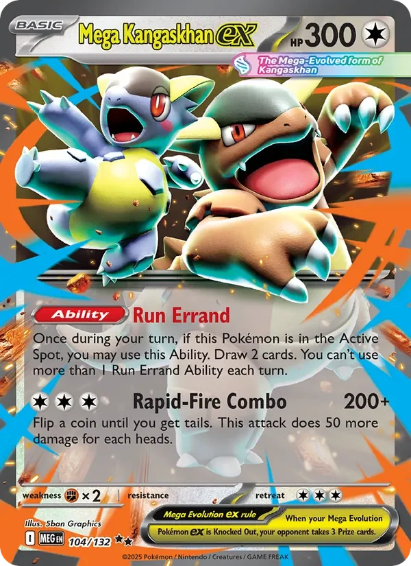 Mega Kangaskhan ex - Holo