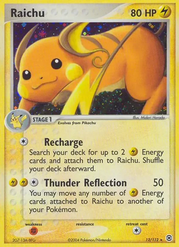 Raichu - Holo