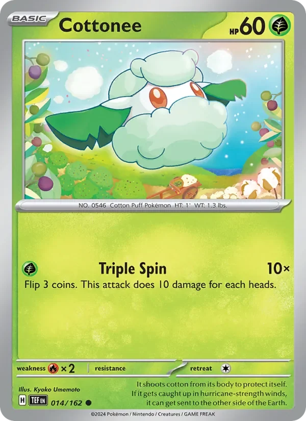 Cottonee - Non-holo