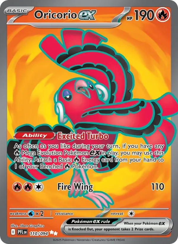 Oricorio ex - Full Art