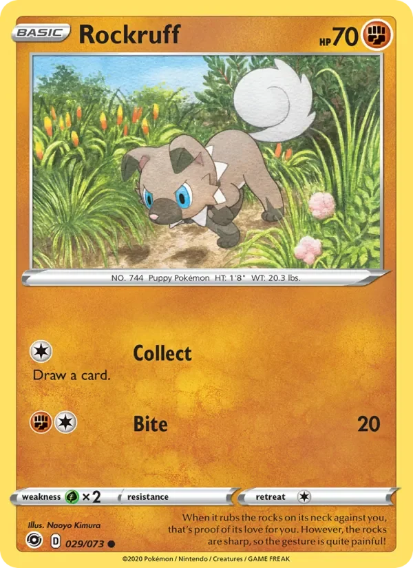 Rockruff - Non-holo