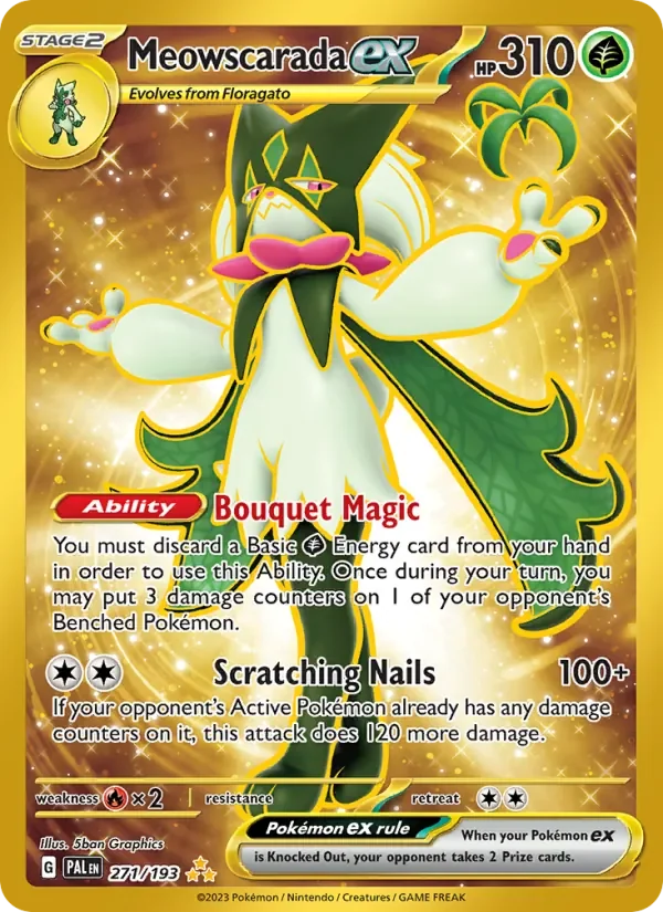 Meowscarada ex - Full Art