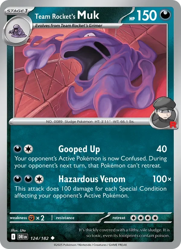 Team Rocket's Muk - Non-holo