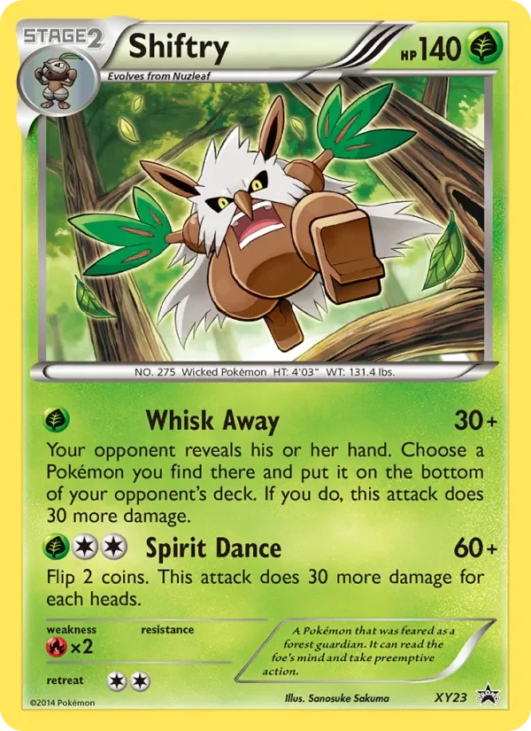 Shiftry - Non-holo