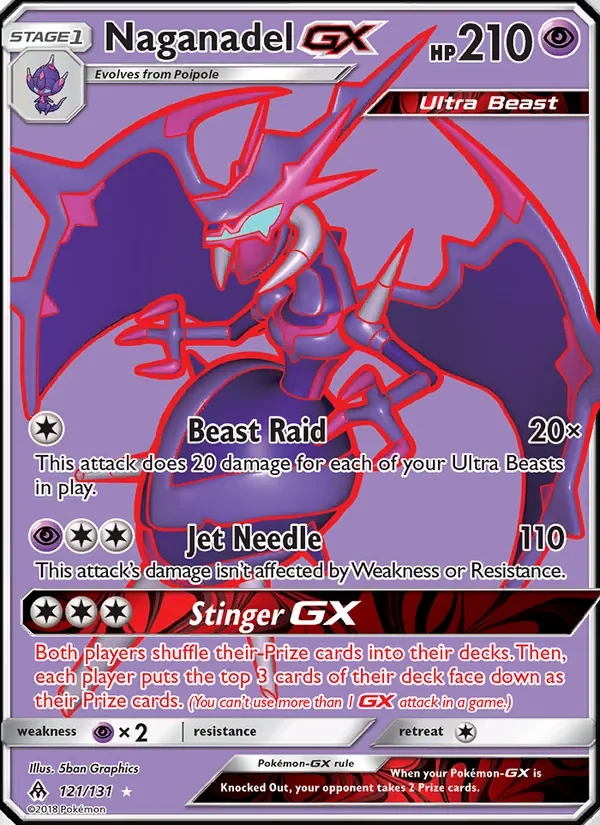 Naganadel GX - Non-holo