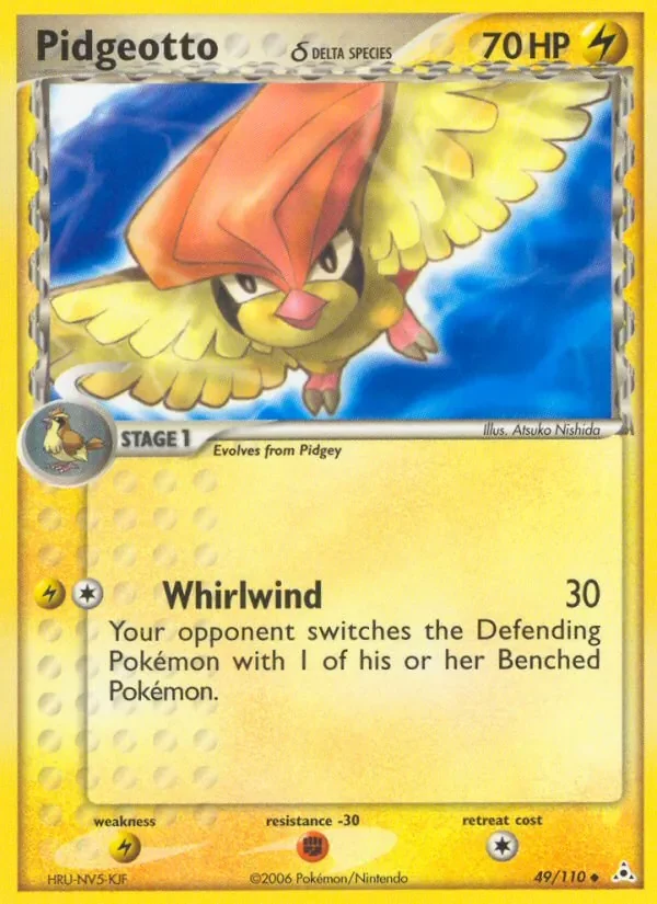 Pidgeotto δ - Non-holo