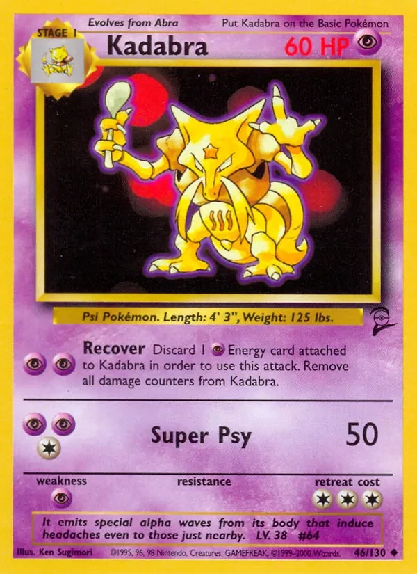 Kadabra - Non-holo