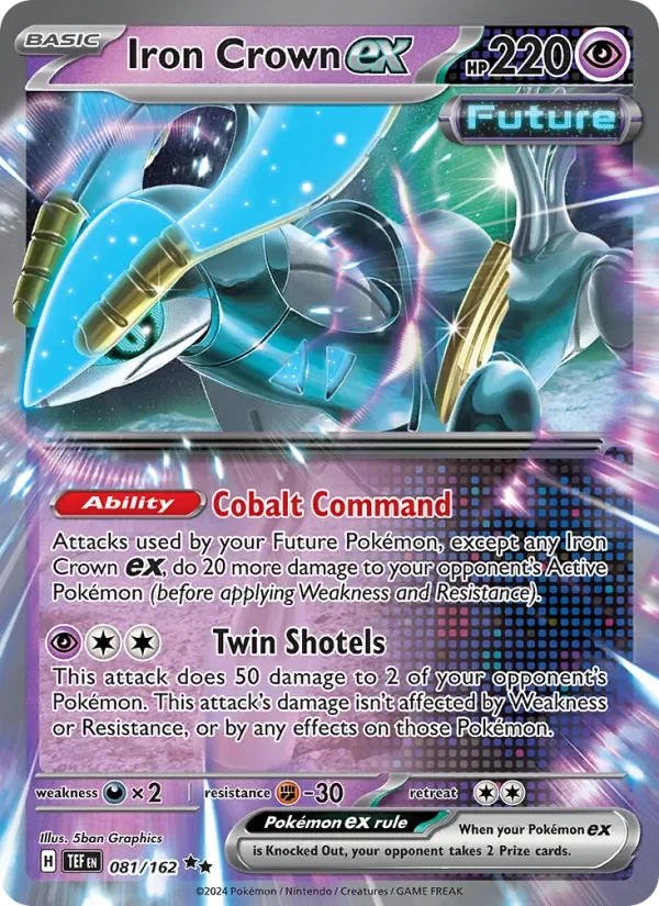 Iron Crown ex - Holo