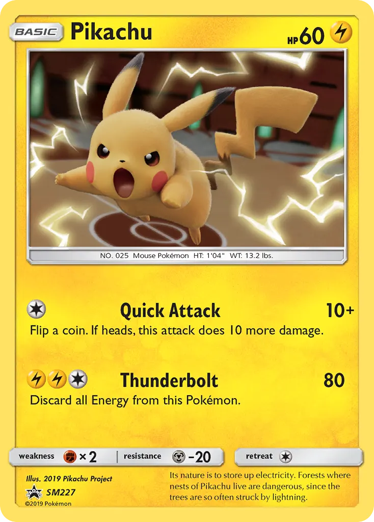 Pikachu - Non-holo