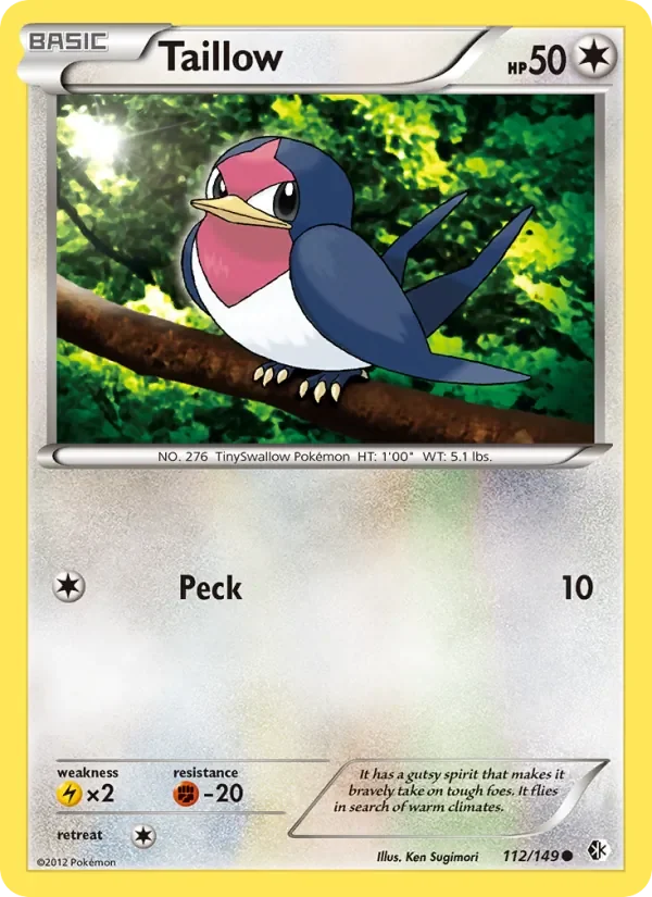 Taillow - Non-holo