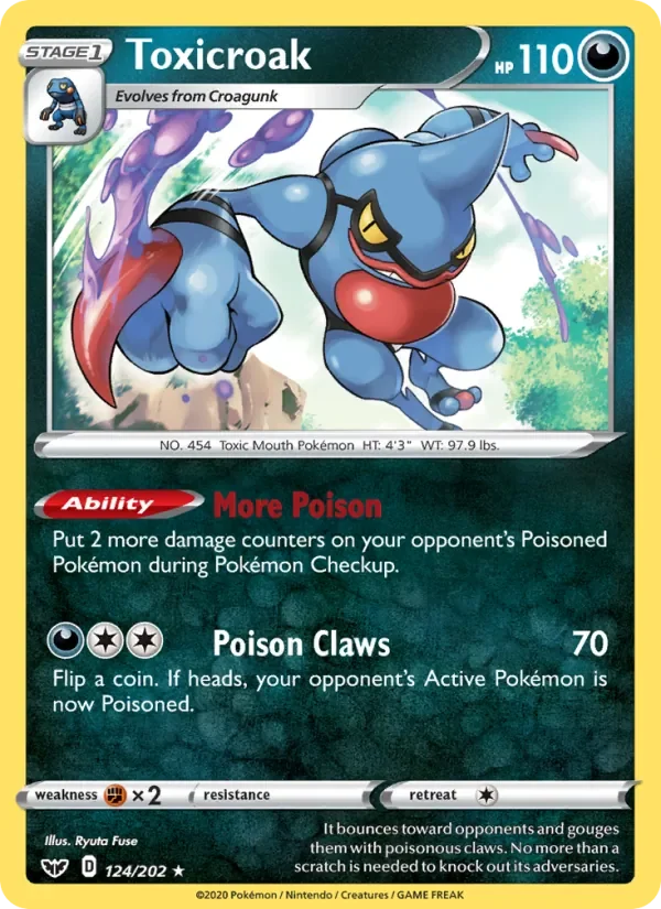 Toxicroak - Holo