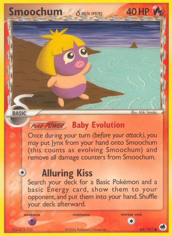 Smoochum δ - Non-holo