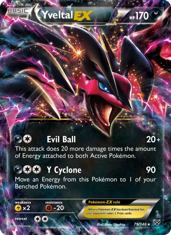 Yveltal EX - Non-holo