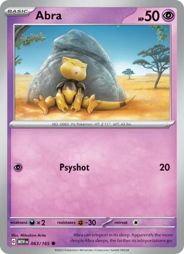 Abra - Non-holo