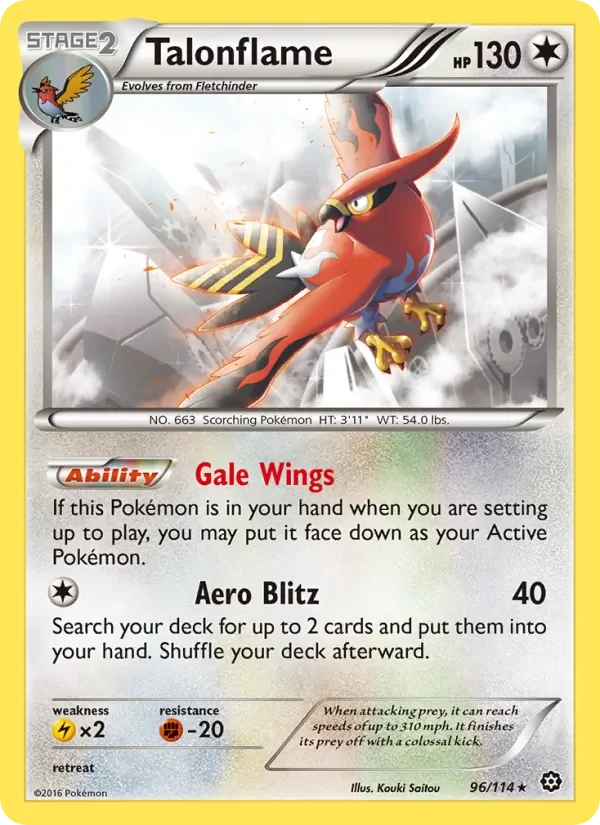 Talonflame - Non-holo