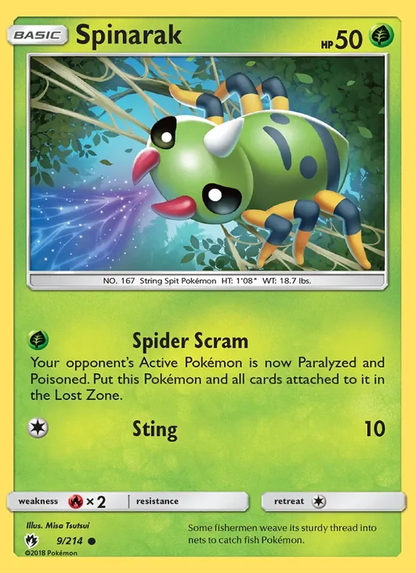 Spinarak - Non-holo