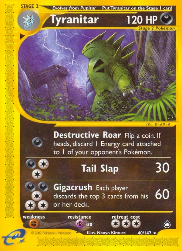 Tyranitar - Non-holo