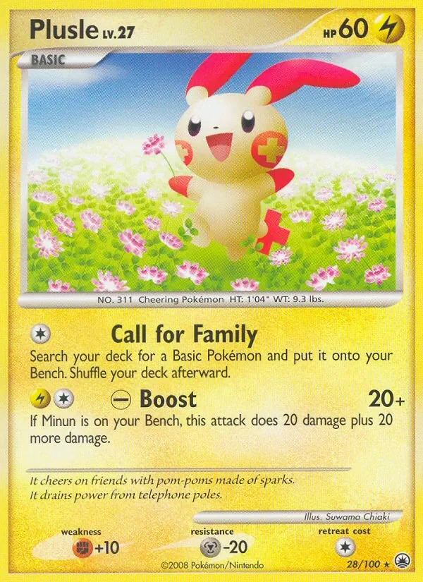 Plusle - Non-holo