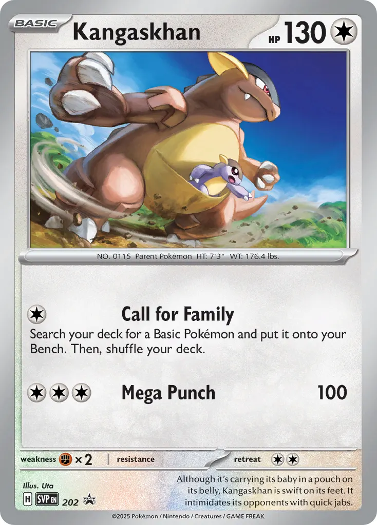 Kangaskhan - Holo - Cosmos