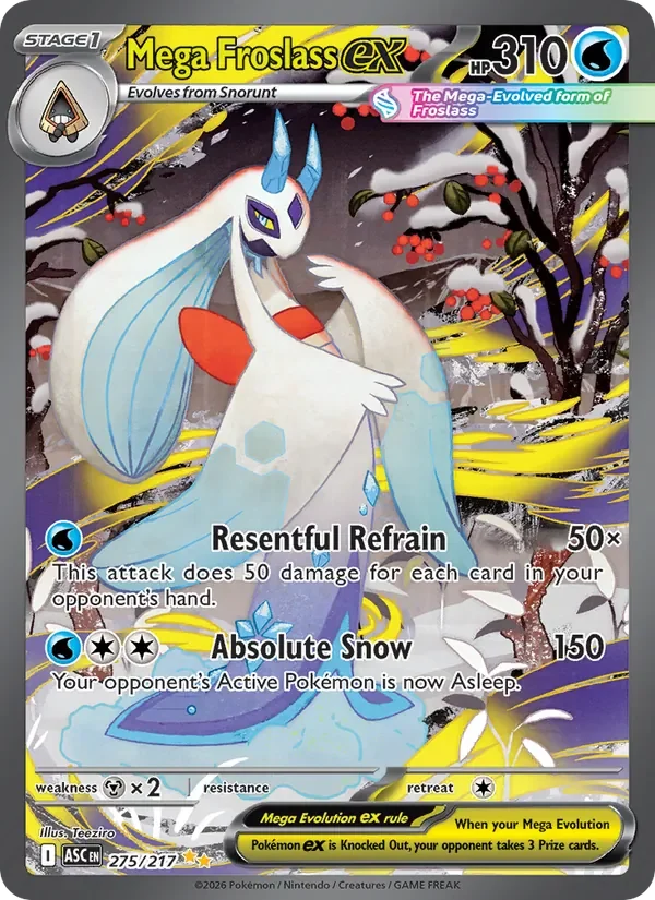 Mega Froslass ex - Full Art