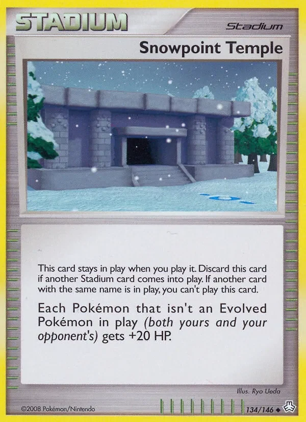 Snowpoint Temple - Non-holo