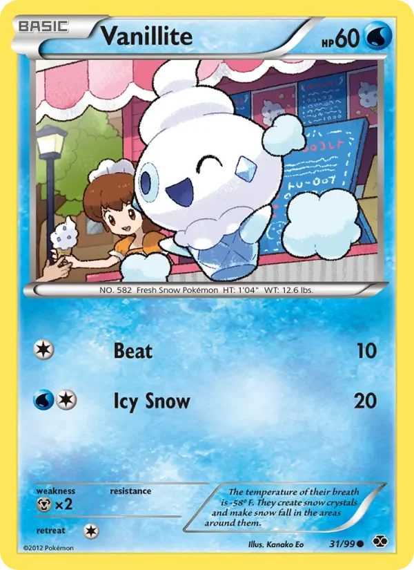 Vanillite - Non-holo