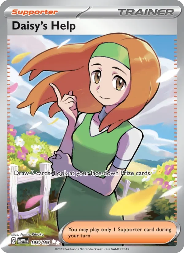 Daisy's Help - Full Art