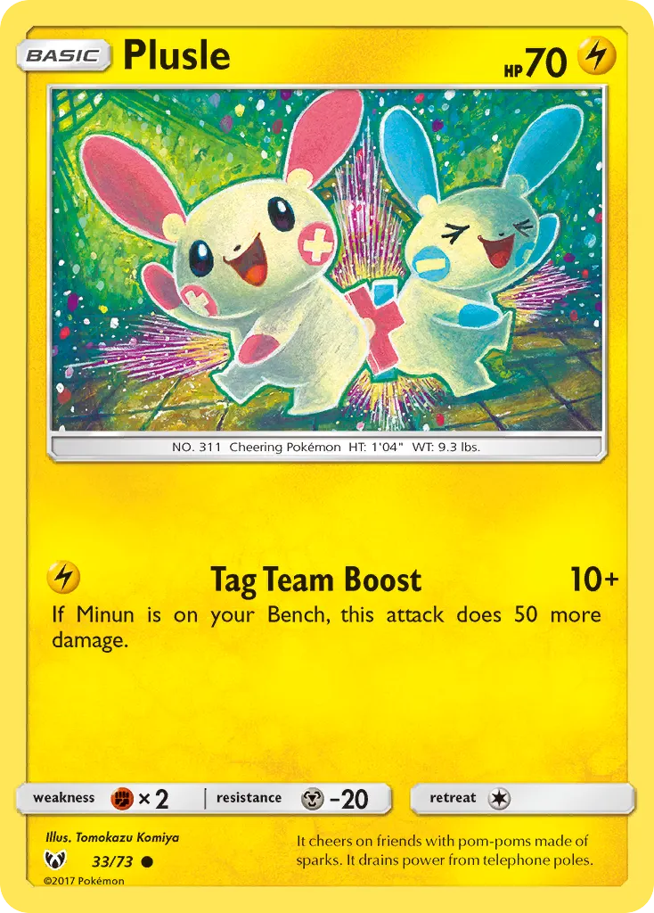 Plusle - Non-holo