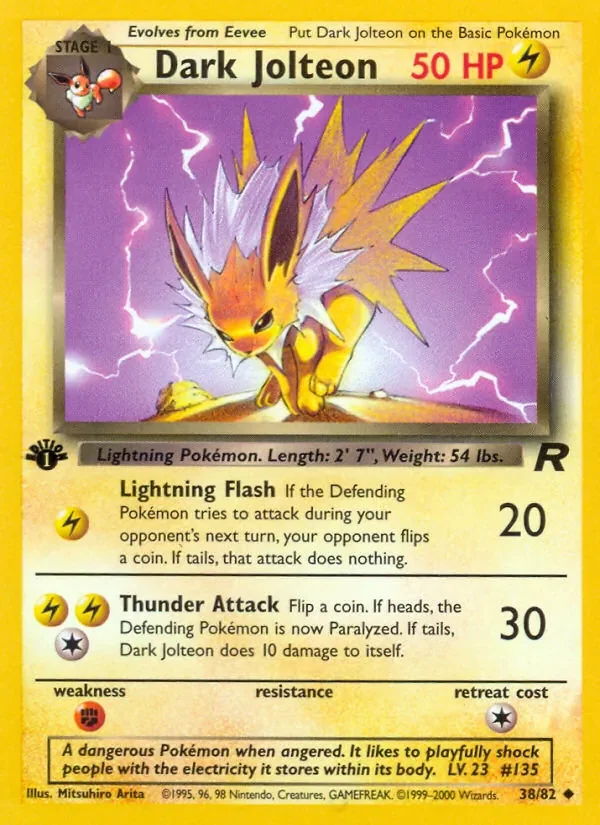 Dark Jolteon - Non-holo