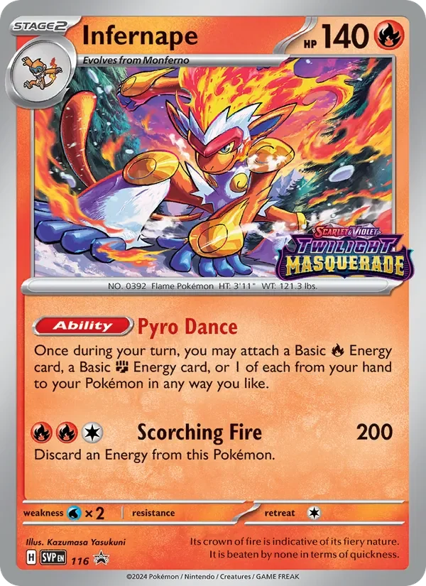 Infernape - Holo - Set Logo