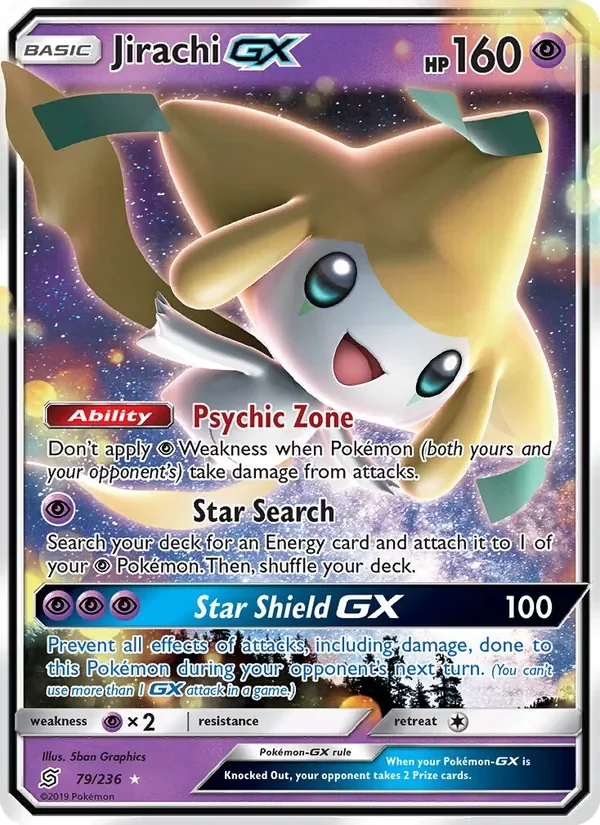 Jirachi GX - Non-holo