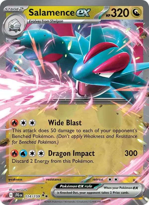 Salamence ex - Holo