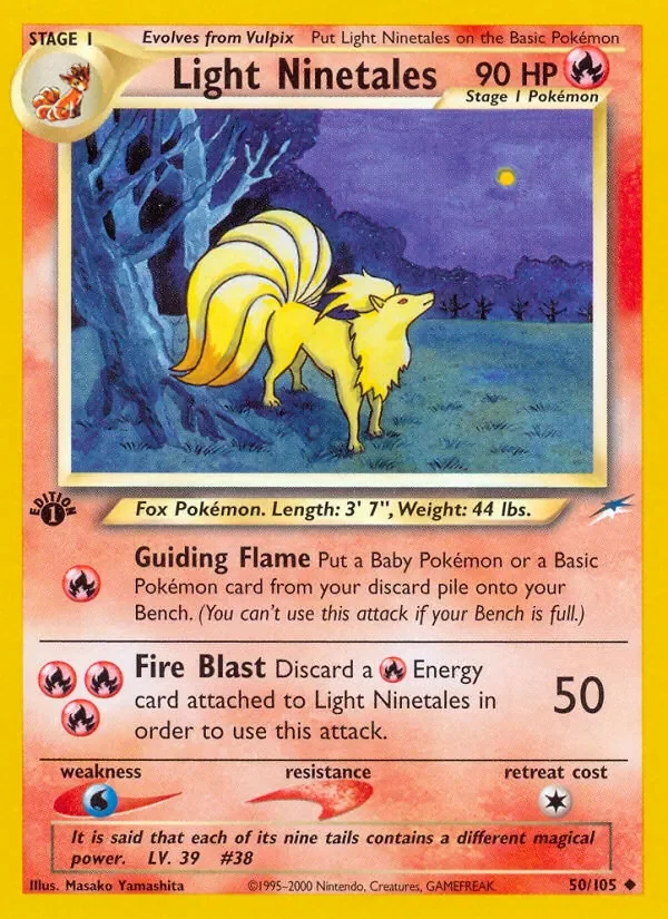 Light Ninetales - Non-holo