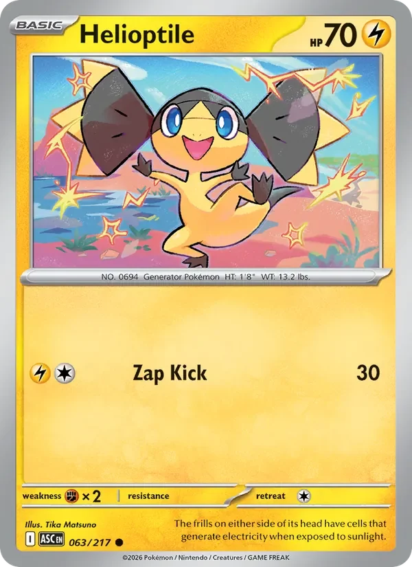 Helioptile - Non-holo