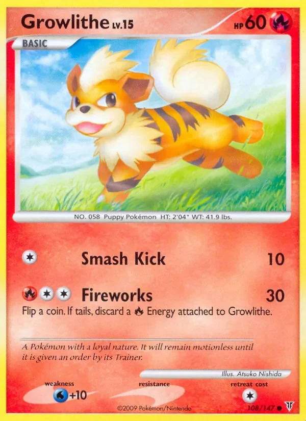 Growlithe - Non-holo
