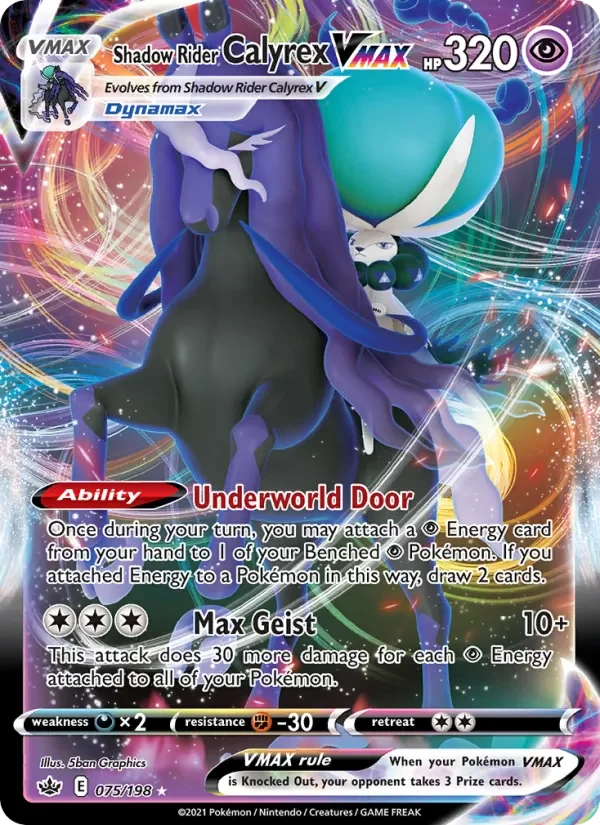 Shadow Rider Calyrex VMAX - Full Art