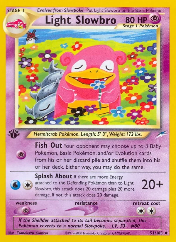 Light Slowbro - Non-holo