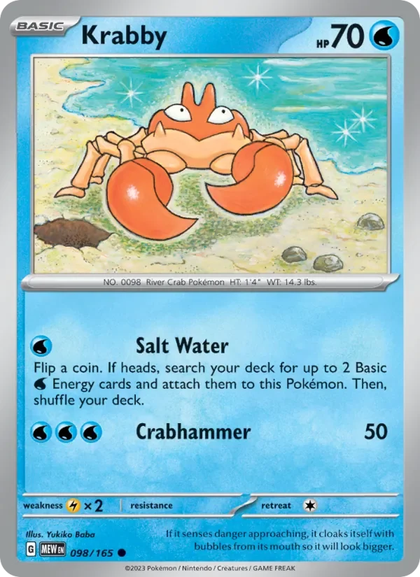 Krabby - Non-holo