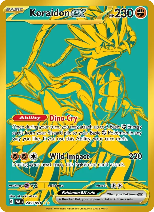 Koraidon ex - Full Art