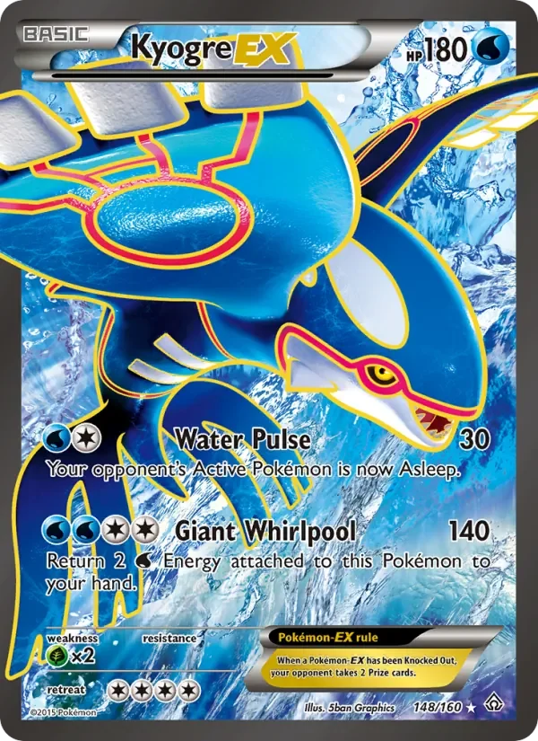 Kyogre EX - Non-holo