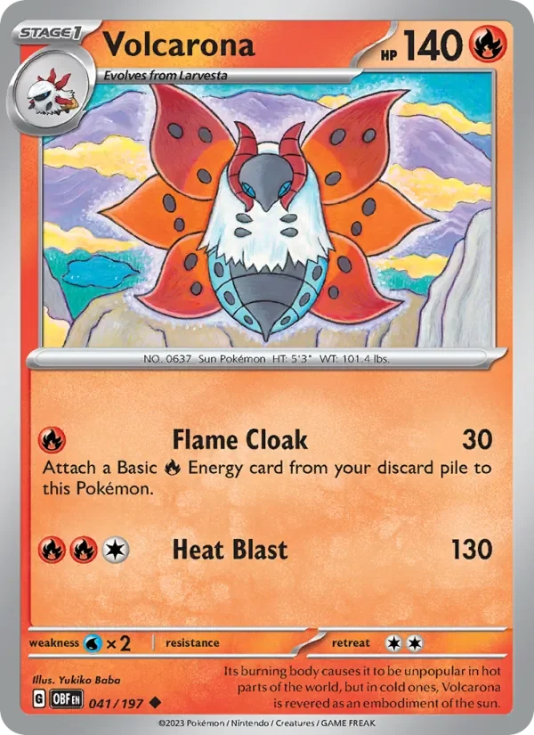 Volcarona - Non-holo