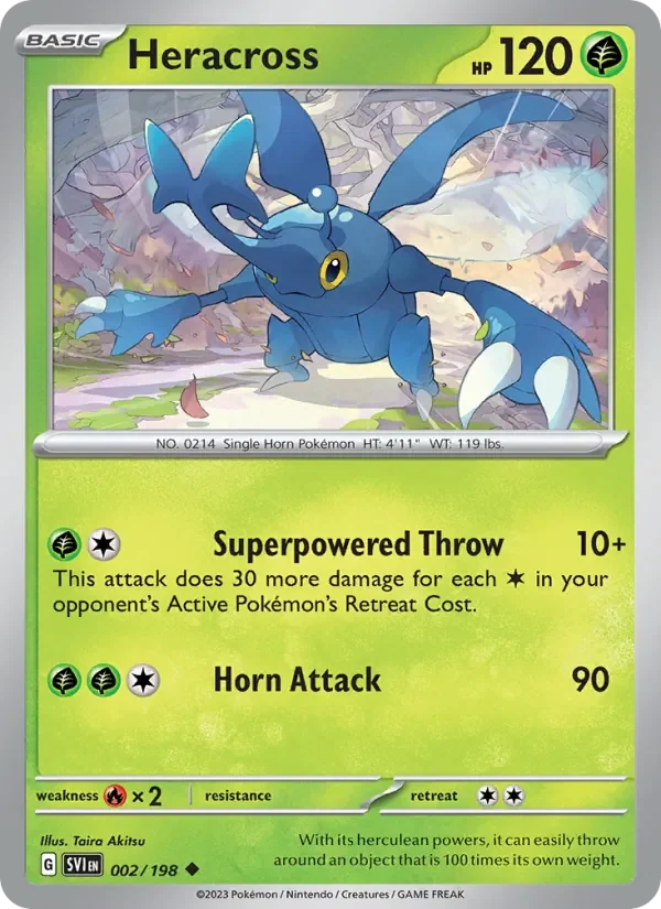 Heracross - Non-holo