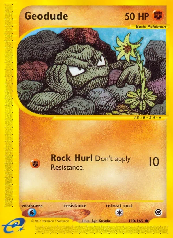 Geodude - Non-holo