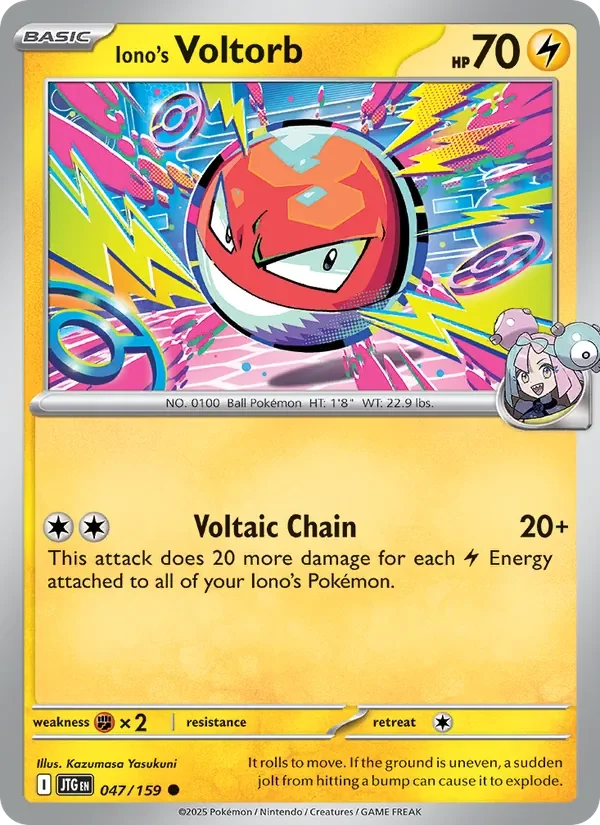Iono's Voltorb - Non-holo