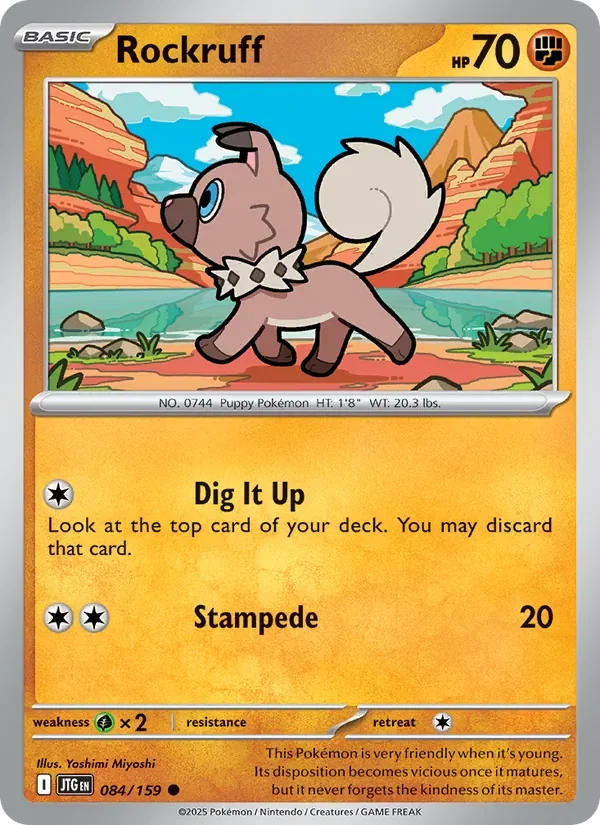 Rockruff - Non-holo