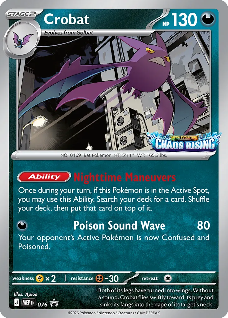 Crobat - Holo - Set Logo