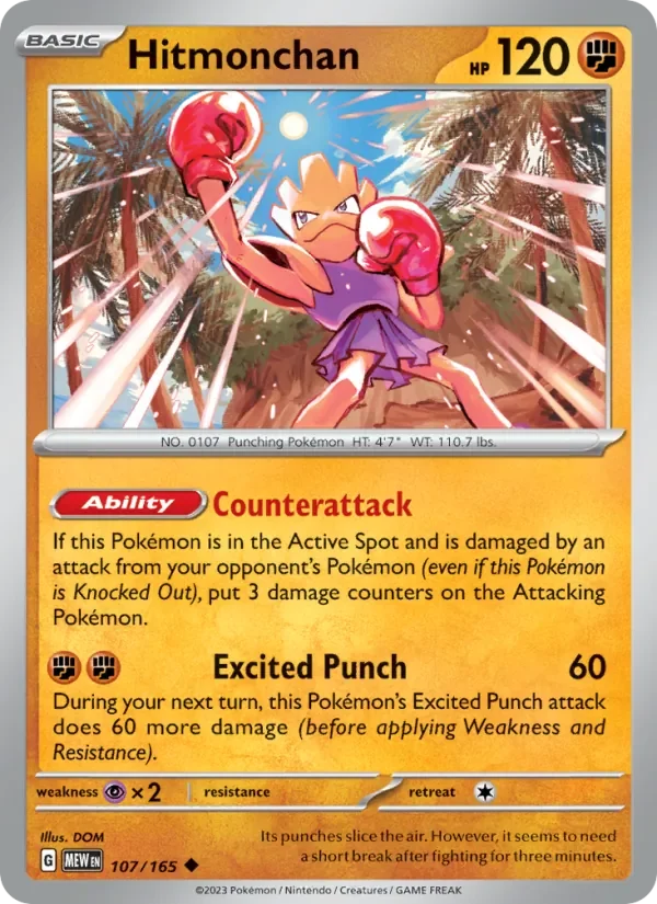 Hitmonchan - Non-holo